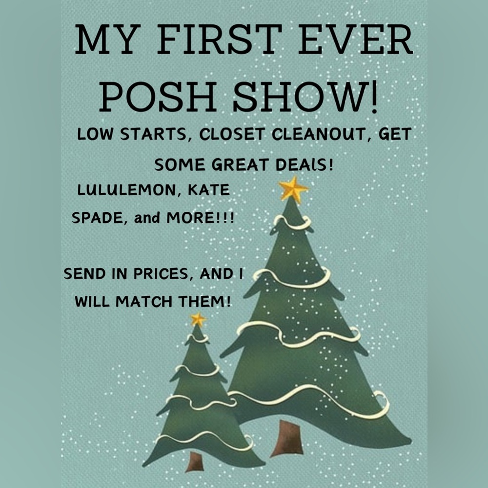 POSH SHOWS: CLOSET CLEAR OUT, ACTIVEWEAR, LUXURY, AND MORE!